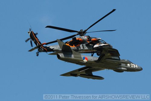 RNLAF Apache with a Hunter