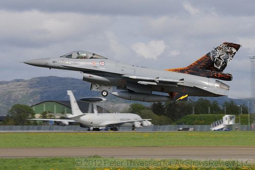 F-16 from Norway at the 2012 NATO Tiger Meet.